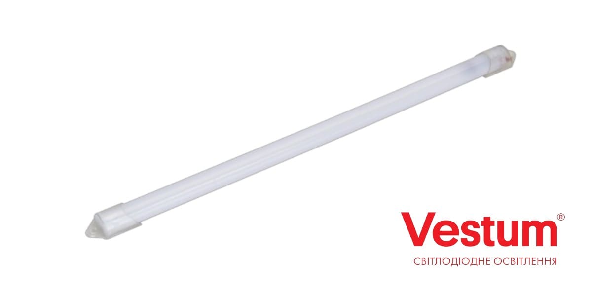 Світлодіодний лінійний світильник Vestum 0,9м 10W 6500K 220V IP65 1-VS-6302